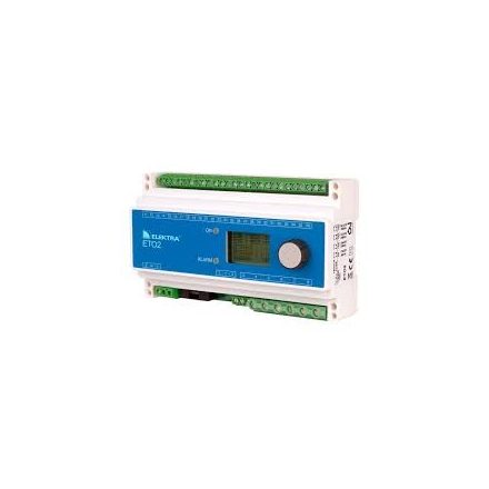 ETO2-4550 2 zónás termosztát kültéri burkolatfűtéshez, érzékelő nélkül