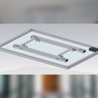 BVF Infrapanel mennyezeti rögzítő sín